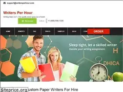 Sites similar to writersperhour.com