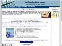 Sites similar to writerssoftware.com