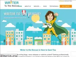 Sites similar to writertotherescue.com