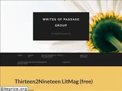 Sites similar to writesofpassagegroup.org