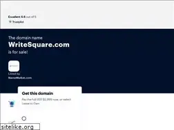 Sites similar to writesquare.com