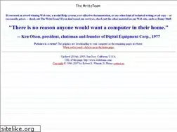Sites similar to writeteam.com