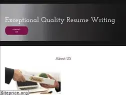 Sites similar to writetheresume.com