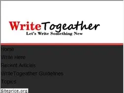 Sites similar to writetogeather.com