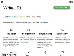 Sites similar to writeurl.com