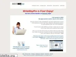Sites similar to writewaypro.com