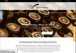 Sites similar to writewisdom.com