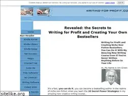 Sites similar to writing-for-profit.com