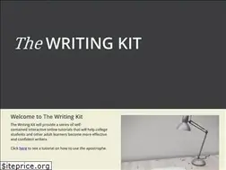 Sites similar to writing-kit.com