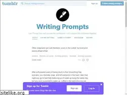 Sites similar to writing-prompt-s.tumblr.com