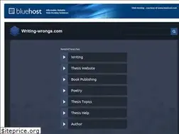 Sites similar to writing-wrongs.com