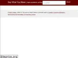 Sites similar to writing.markfullmer.com