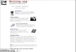 Sites similar to writing.org