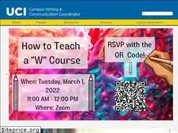 Sites similar to writing.uci.edu