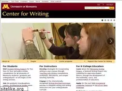 Sites similar to writing.umn.edu