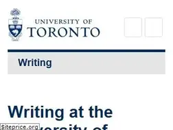 Sites similar to writing.utoronto.ca