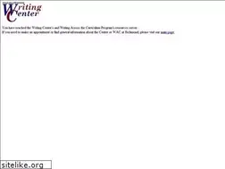 Sites similar to writing2.richmond.edu