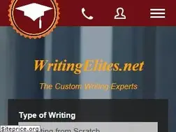 Sites similar to writingelites.net