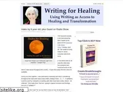 Sites similar to writingforhealing.com