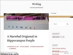 Sites similar to writingforpainandpleasure.com