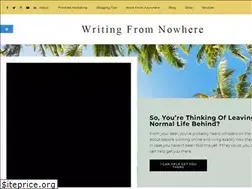 Sites similar to writingfromnowhere.com