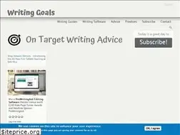Sites similar to writinggoals.com
