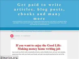 Sites similar to writingjobhome.blogspot.in