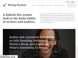 Sites similar to writingroutines.com