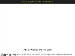 Sites similar to writingsonthewall.in