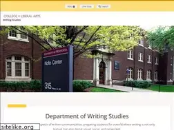 Sites similar to writingstudies.umn.edu