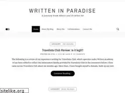 Sites similar to writteninparadise.com