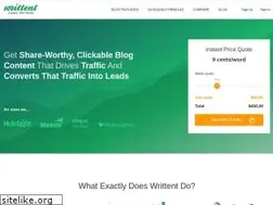 Sites similar to writtent.com