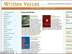 Sites similar to writtenvoices.com
