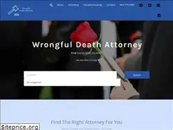 Sites similar to wrongfuldeathattorney.com