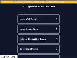 Sites similar to wroughtirondecorstore.com