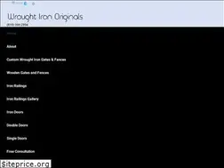 Sites similar to wroughtironoriginals.com