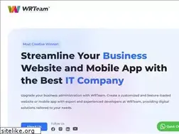 Sites similar to wrteam.in