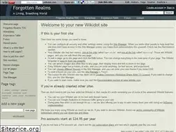 Sites similar to ws-forgottenrealms.wikidot.com