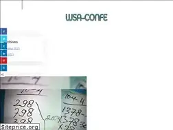 Sites similar to wsa-conference.org