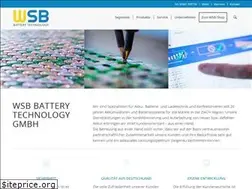 Sites similar to wsb-battery.de