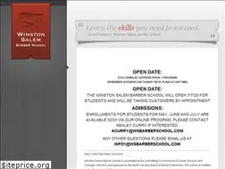 Sites similar to wsbarberschool.com