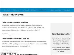 Sites similar to wservernews.com