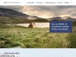 Sites similar to wsh-family-office.de