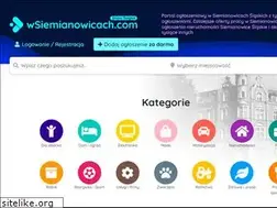 Sites similar to wsiemianowicach.com