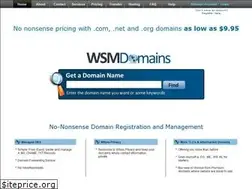 Sites similar to wsmdomains.com