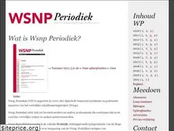 Sites similar to wsnp-periodiek.nl