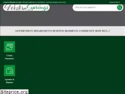 Sites similar to wsprings.com