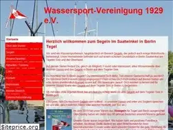 Sites similar to wsv1929.de