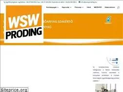 Sites similar to wswproding.hu