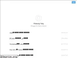 Sites similar to wsyang.com